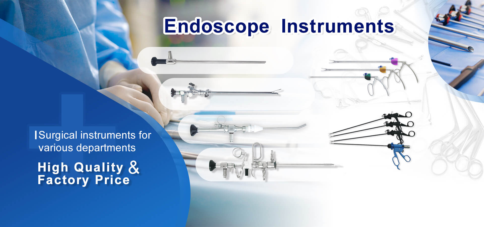 Professional Endoscope Surgical Instruments Manufacturer from Shanghai, China - Shiyin